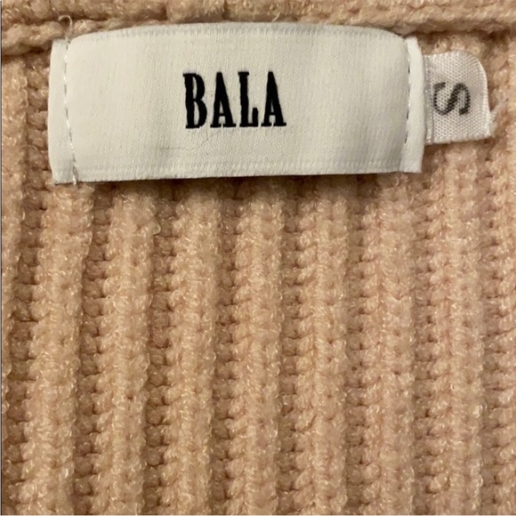 Bala x Free People knitted ribbed midi skirt sweater 2 piece set - Picture 11 of 11